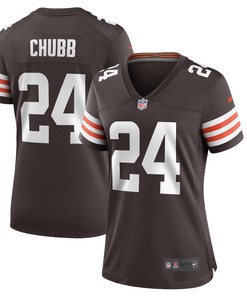 Nick Chubb Cleveland Browns Womens Player Game Jersey - Brown Nfl