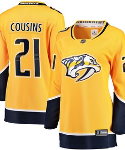 Nick Cousins Nashville Predators Fanatics Branded Womens Home Breakaway Jersey - Gold Nhl