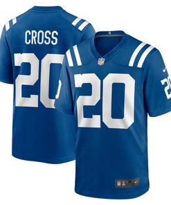 Nick Cross Indianapolis Colts Player Game Jersey - Royal Nfl