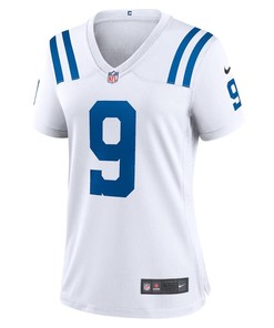 Nick Foles 9 Indianapolis Colts Women's Player Game Jersey - White