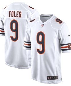 Nick Foles Chicago Bears Game Jersey White Nfl