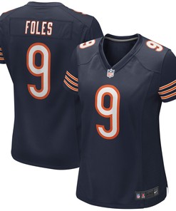 Nick Foles Chicago Bears Womens Game Jersey - Navy Nfl