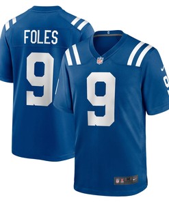 Nick Foles Indianapolis Colts Player Game Jersey - Royal Nfl
