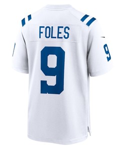Nick Foles Indianapolis Colts Player Game Jersey - White