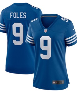 Nick Foles Indianapolis Colts Women's Player Game Jersey - Blue