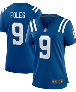 Nick Foles Indianapolis Colts Womens Player Game Jersey Royal Nfl