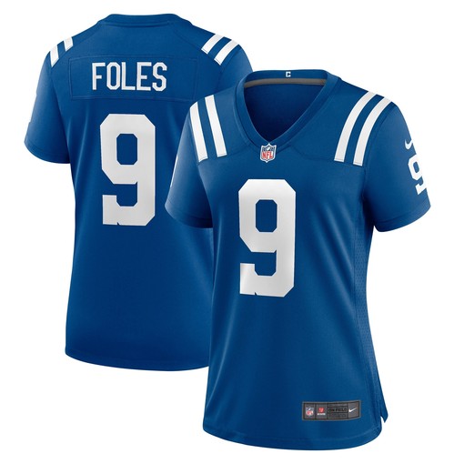 Nick Foles Indianapolis Colts Womens Player Game Jersey - Royal Nfl