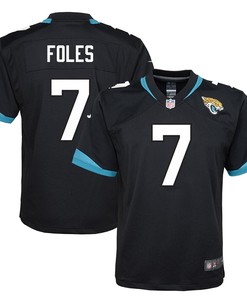 Nick Foles Jacksonville Jaguars Nike Youth Game Jersey - Black