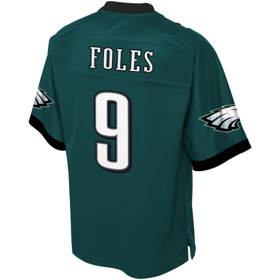 Nick Foles Philadelphia Eagles Nfl Pro Line Youth Team Color Player Jersey - Midnight Green