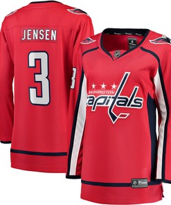 Nick Jensen Washington Capitals Fanatics Branded Womens Home Breakaway Player Jersey - Red Nhl