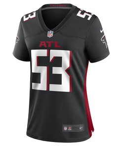 Nick Kwiatkoski Atlanta Falcons Women's Game Player Jersey - Black