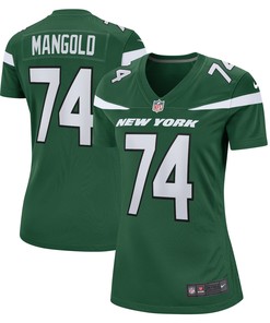 Nick Mangold New York Jets Womens Retired Player Jersey - Gotham Green Nfl