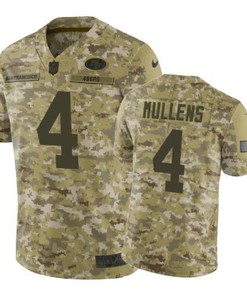 Nick Mullens Jersey Nfl Camo San Francisco 49ers