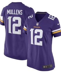 Nick Mullens Minnesota Vikings Women's Game Player Jersey - Purple