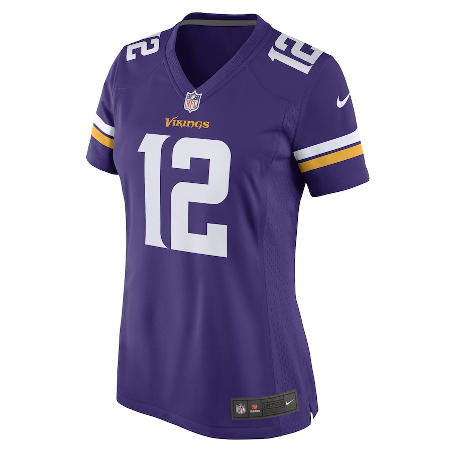 Nick Mullens Minnesota Vikings Women's Game Player Jersey - Purple