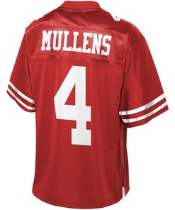Nick Mullens San Francisco 49ers Nfl Pro Line Team Player Jersey - Scarlet