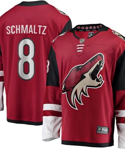 Nick Schmaltz Arizona Coyotes Fanatics Branded Team Color Breakaway Player Jersey - Garnet Nhl