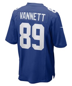 Nick Vannett 89 New York Giants Home Game Player Jersey - Royal