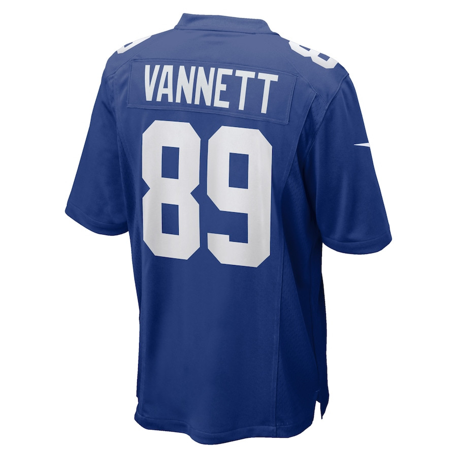 Nick Vannett 89 New York Giants Home Game Player Jersey - Royal