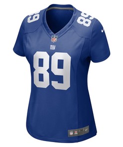 Nick Vannett 89 New York Giants Women's Home Game Player Jersey - Royal