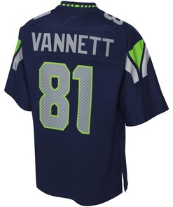 Nick Vannett Seattle Seahawks Nfl Pro Line Player Jersey - College Navy