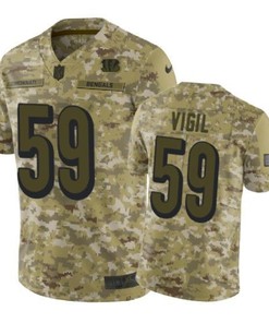 Nick Vigil Jersey Nfl Camo Cincinnati Bengals