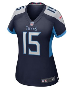 Nick Westbrook-Ikhine Tennessee Titans Women's Game Player Jersey - Navy