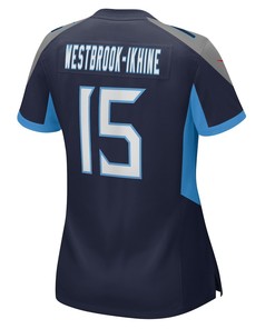 Nick Westbrook-Ikhine Tennessee Titans Women's Game Player Jersey - Navy