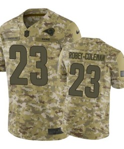 Nickell Robey-coleman Jersey Nfl Camo Los Angeles Rams