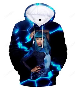 Nicki Minaj Style 5 3D Hoodie Zip Hoodie