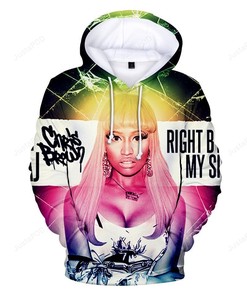 Nicki Minaj Style 6 3D Hoodie Zip Hoodie