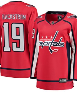 Nicklas Backstrom Washington Capitals Fanatics Branded Womens Home Breakaway Player Jersey - Red Nhl