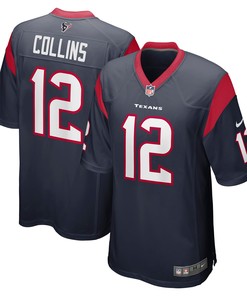 Nico Collins Houston Texans Game Jersey - Navy Nfl