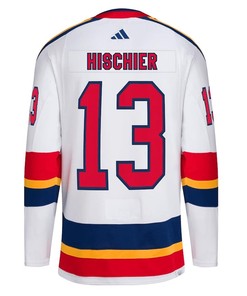 Nico Hischier 13 New Jersey Devils Reverse Retro 2.0 Jersey - White