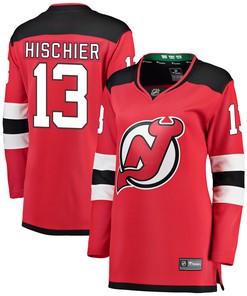 Nico Hischier New Jersey Devils Fanatics Branded Womens Home Breakaway Player Jersey - Red Nhl