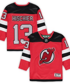 Nico Hischier New Jersey Devils Preschool Home Premier Player Jersey - Red Nhl