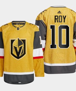 Nicolas Roy 10 Vegas Golden Knights Gold Jersey 2023 Home