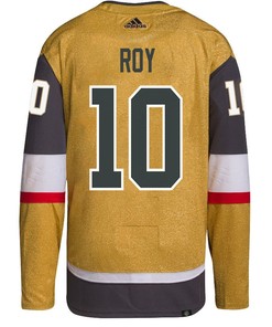 Nicolas Roy 10 Vegas Golden Knights Stanley Cup 2023 Final Patch Home Breakaway Men Jersey - Gold