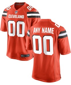 Nike Cleveland Browns Youth Orange Custom Game Jersey