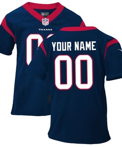 Nike Houston Texans Infant Customized Game Team Color Jersey