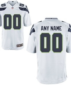 Nike Mens Seattle Seahawks Customized White Game Jersey