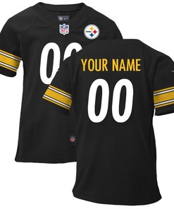 Nike Pittsburgh Steelers Infant Customized Game Team Color Jersey