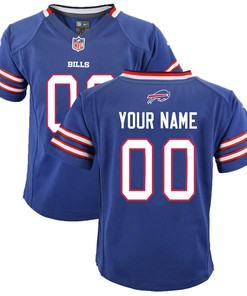 Nike Toddler Buffalo Bills Customized Team Color Game Jersey