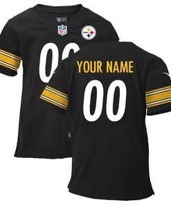 Nike Toddler Pittsburgh Steelers Customized Team Color Game Jersey