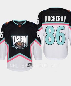 Nikita Kucherov 86 Tampa Bay Lightning 2023 All-Star Eastern Conference Jersey Black