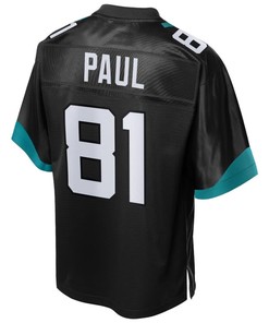 Niles Paul Jacksonville Jaguars Nfl Pro Line Team Player Jersey - Black