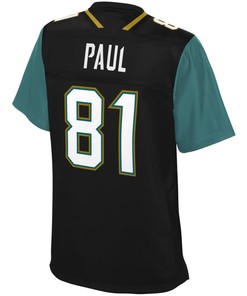 Niles Paul Jacksonville Jaguars Nfl Pro Line Womens Player Jersey - Black