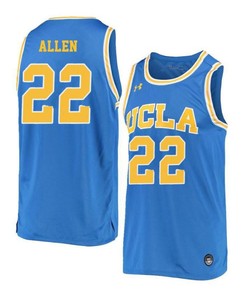 Noah Allen 22 UCLA Bruins Retro Elite Basketball Men Jersey - Blue