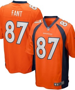 Noah Fant Denver Broncos 2019 Nfl Draft First Round Pick Game Jersey Orange 2019