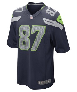 Noah Fant Seattle Seahawks Game Player Jersey - College Navy